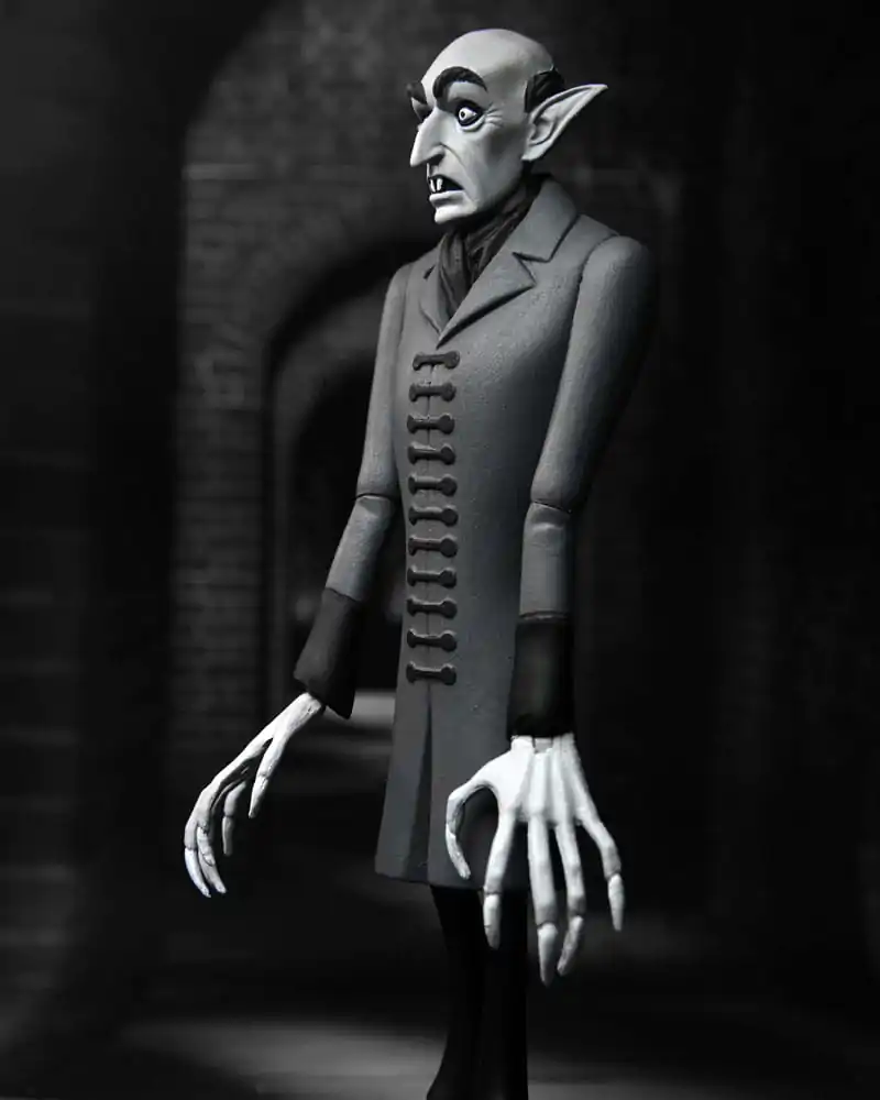 Nosferatu Toony Terrors Action Figure Count Orlok Silver Screen Edition 15 cm termékfotó