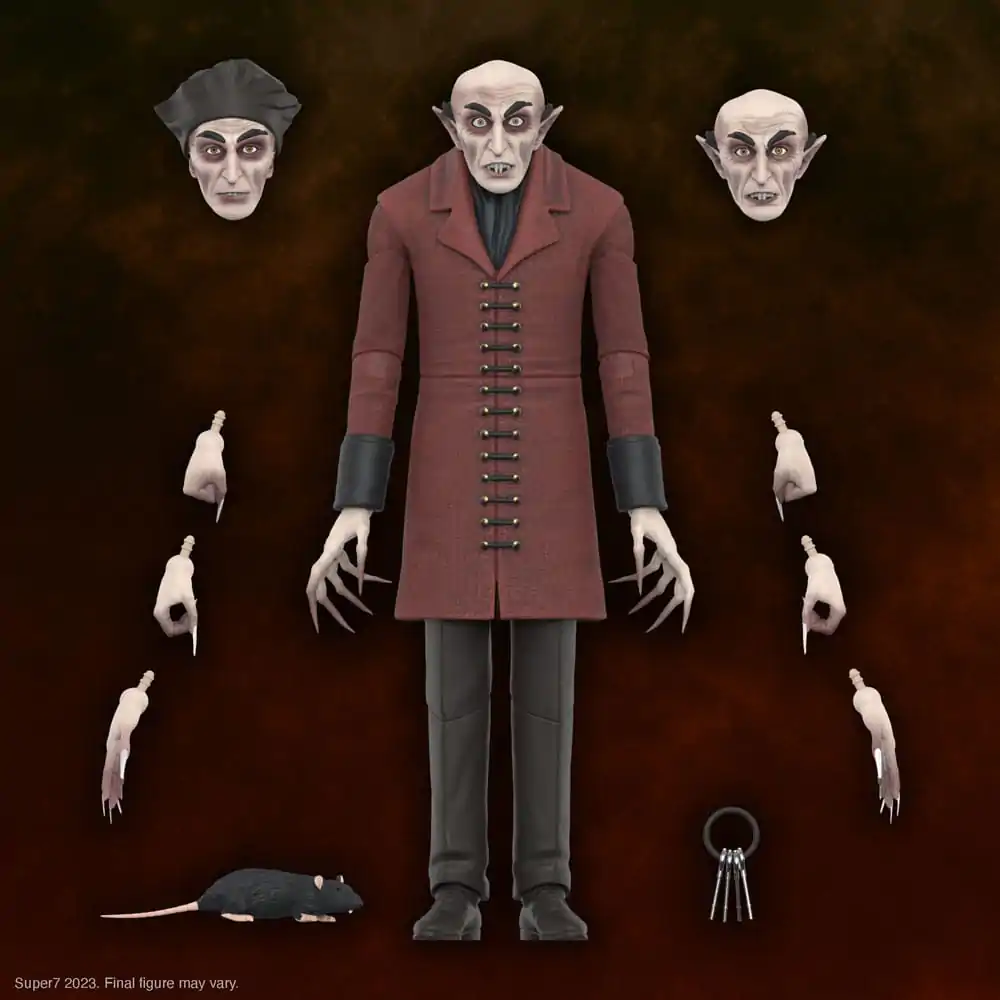 Nosferatu Ultimates Action Figure Count Orlok Wave 2 18 cm termékfotó