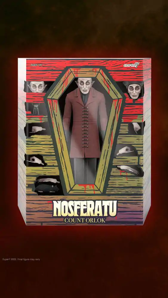 Nosferatu Ultimates Action Figure Count Orlok Wave 2 18 cm termékfotó