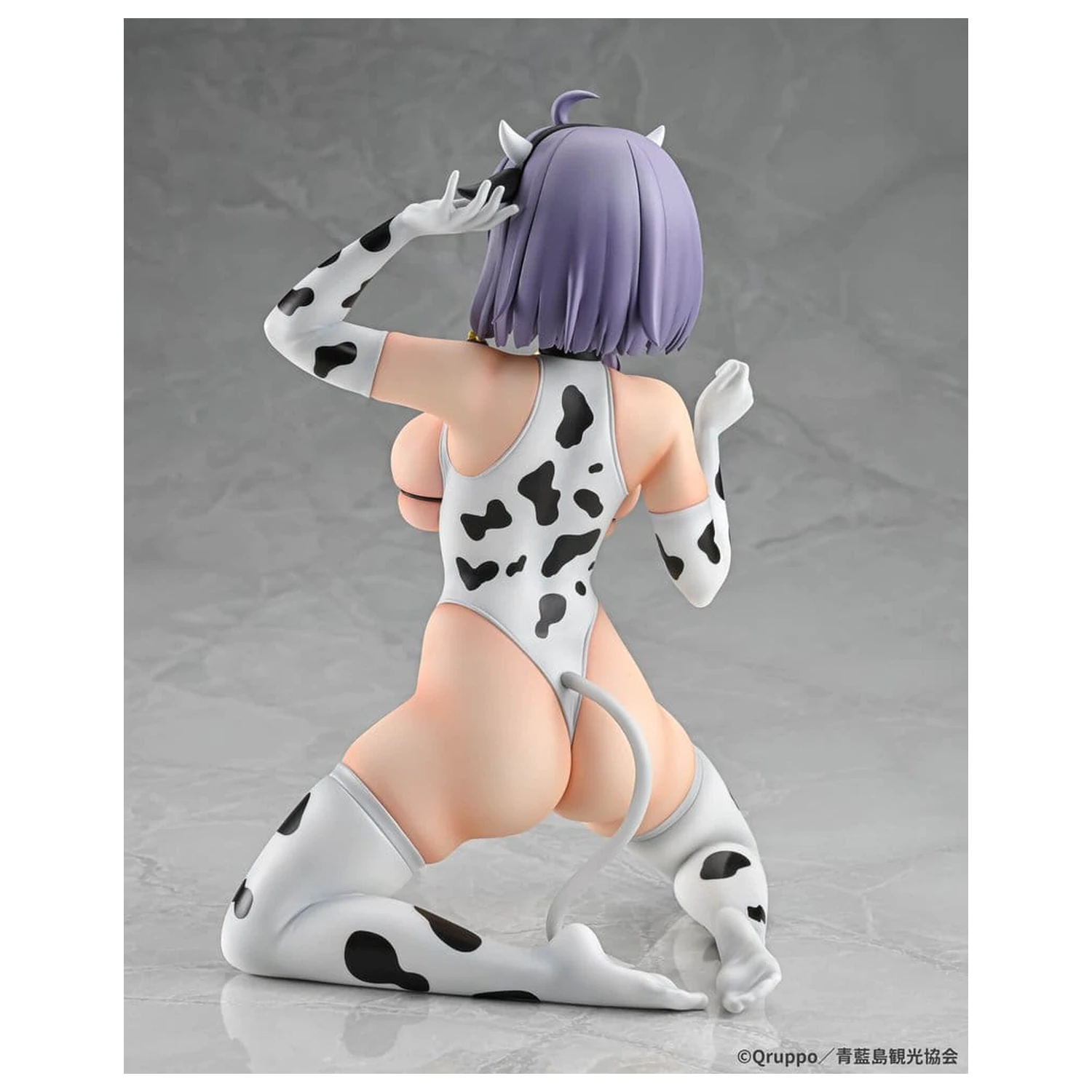 Nukitashi The Animation PVC Statue 1/5 Misaki Hotori Cow print costume 22 cm product photo