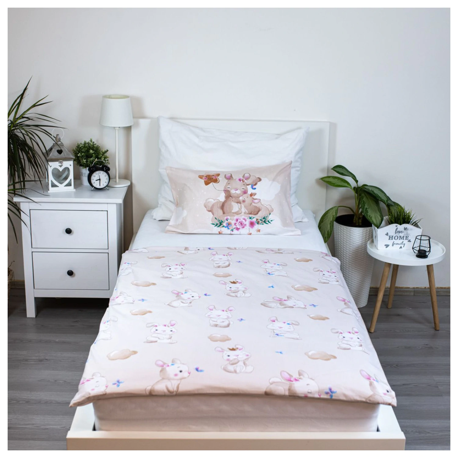 Bunny Star children's, preschool duvet cover product photo