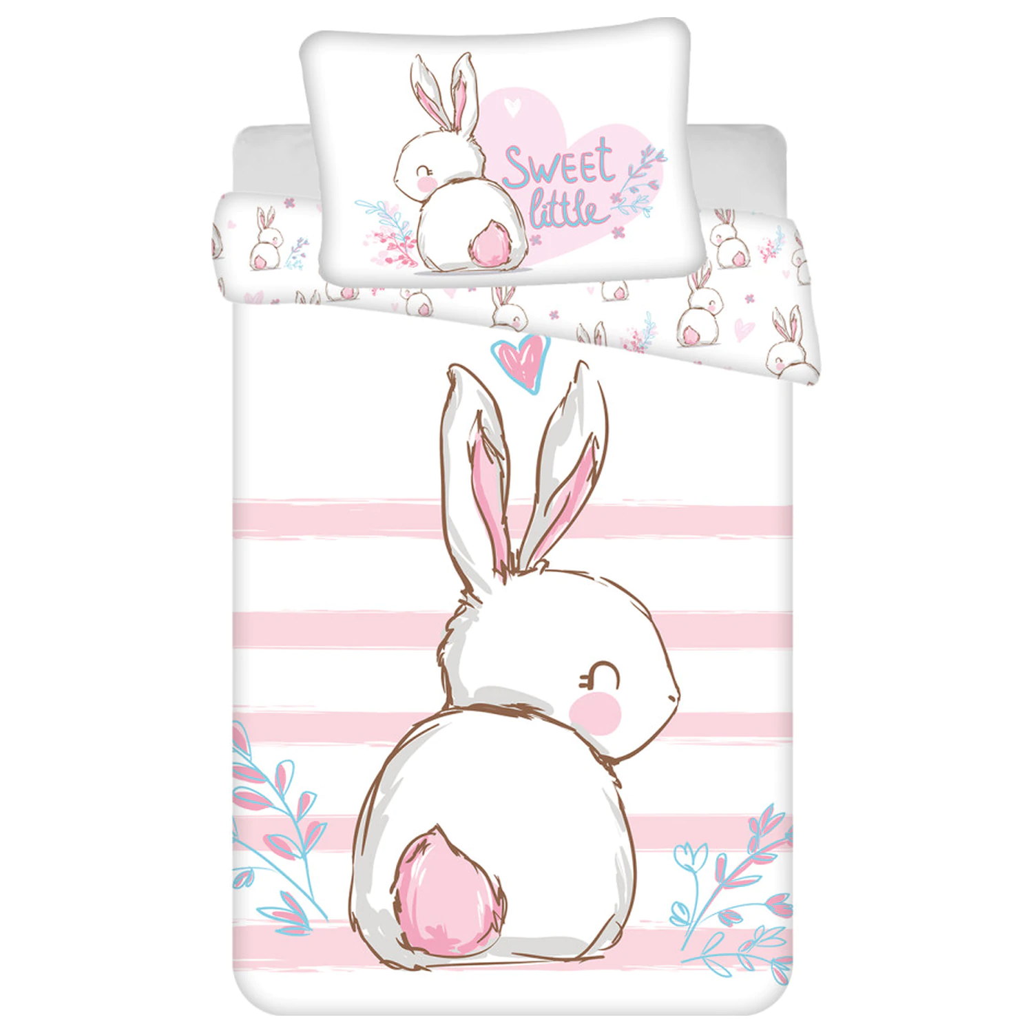 Bunny Sweet Children's, Preschooler's Duvet Cover product photo