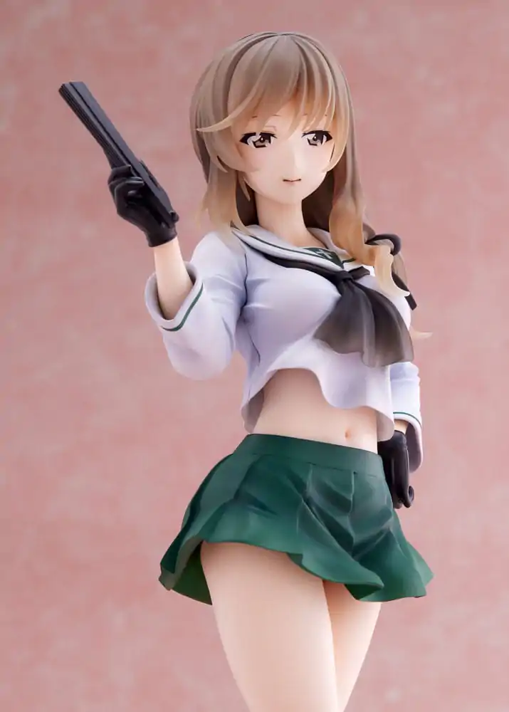 Oarai Girls High PVC Statue 1/7 Chiyo Shimada 25 cm termékfotó