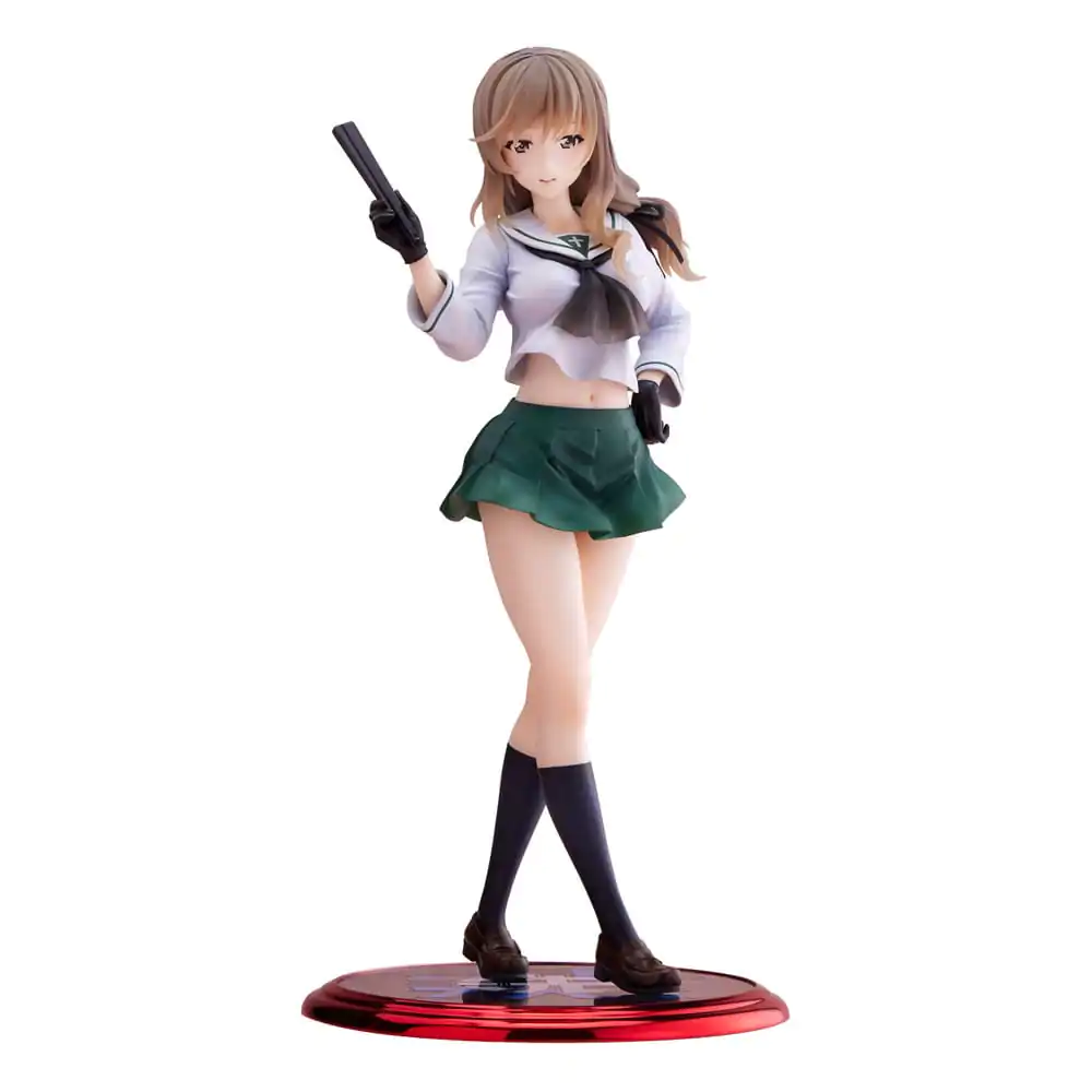 Oarai Girls High PVC Statue 1/7 Chiyo Shimada 25 cm termékfotó