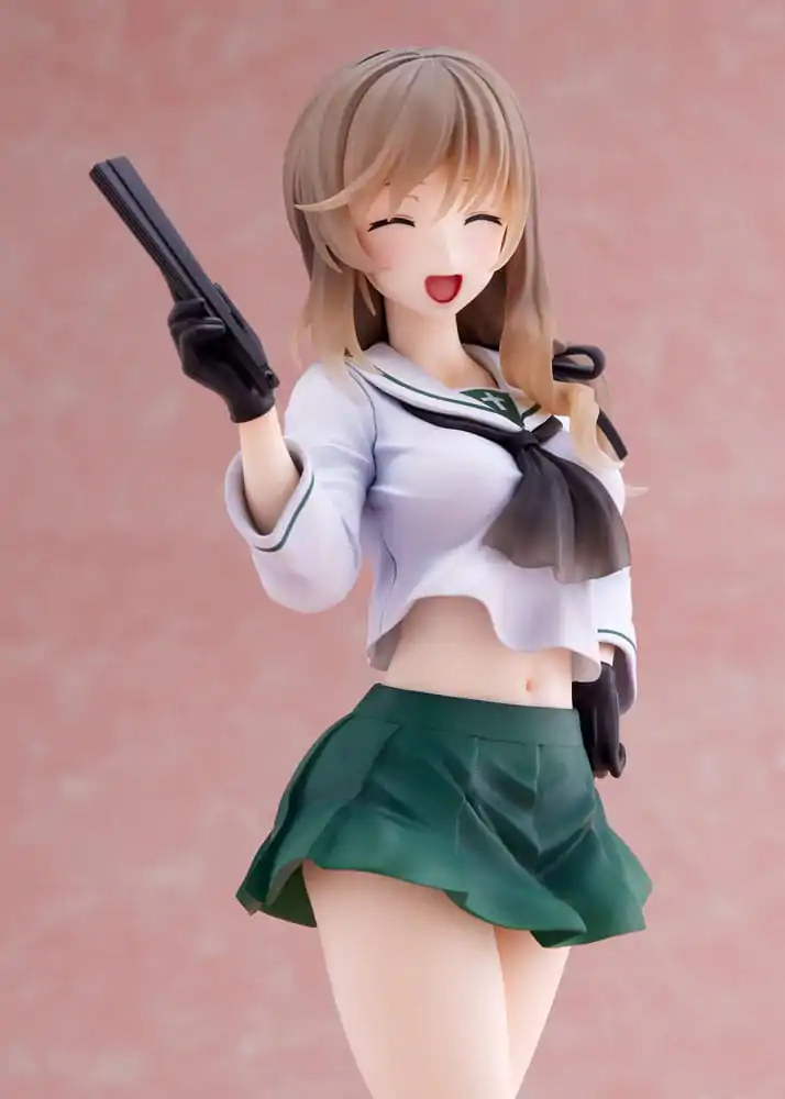 Oarai Girls High PVC Statue 1/7 Chiyo Shimada 25 cm termékfotó