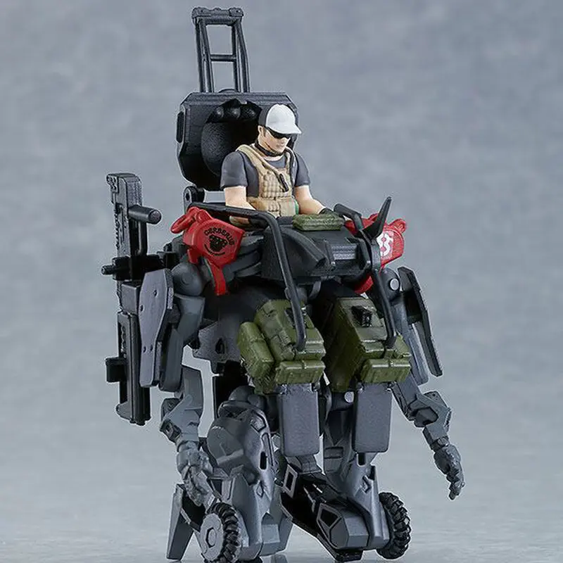 OBSOLETE Moderoid Plastic Model Kit 1/35 PMC Cerberus Security Services EXOFRAME 9 cm product photo