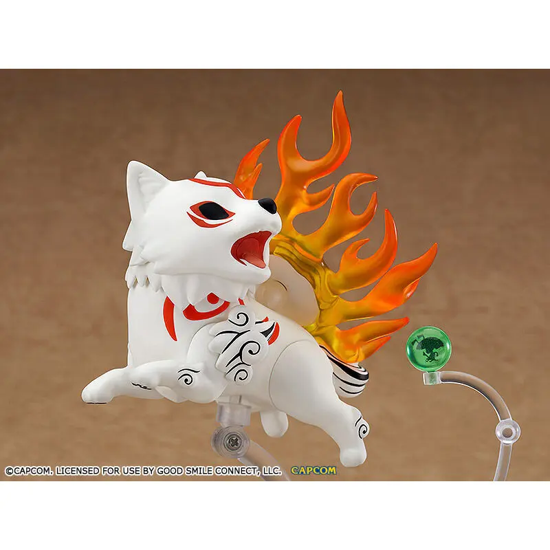 Okami Amaterasu DX Version Nendoroid figure 10cm product photo