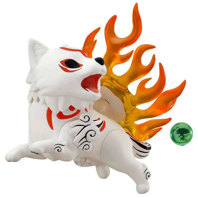 Okami Amaterasu DX Version Nendoroid figure 10cm product photo