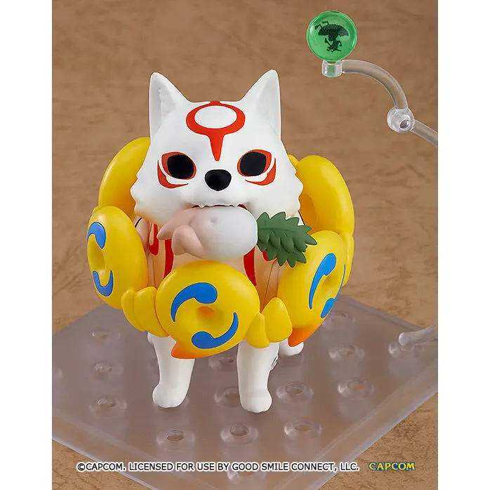 Okami Amaterasu DX Version Nendoroid figure 10cm product photo