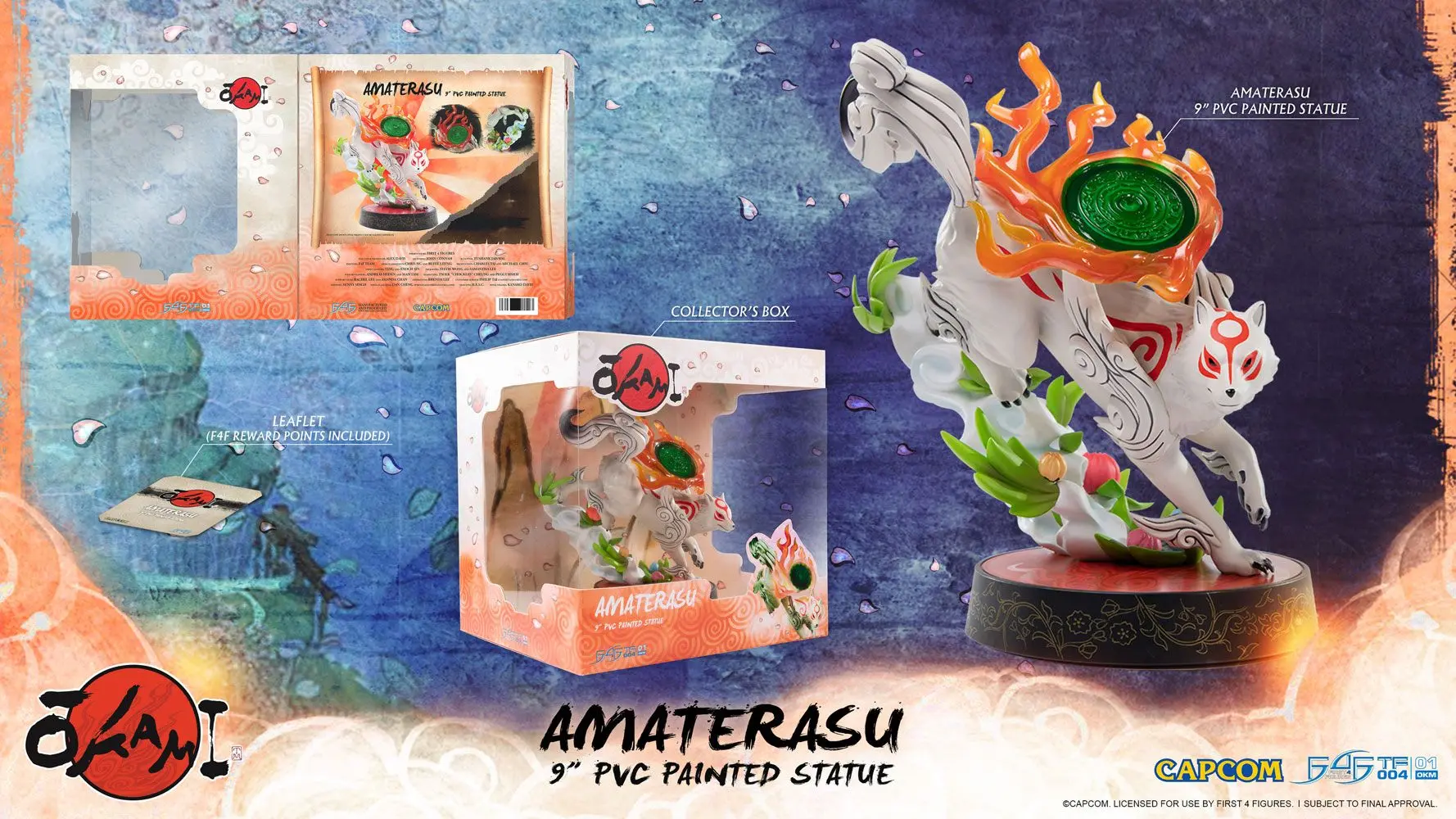 Okami PVC Statue Amaterasu 22 cm product photo