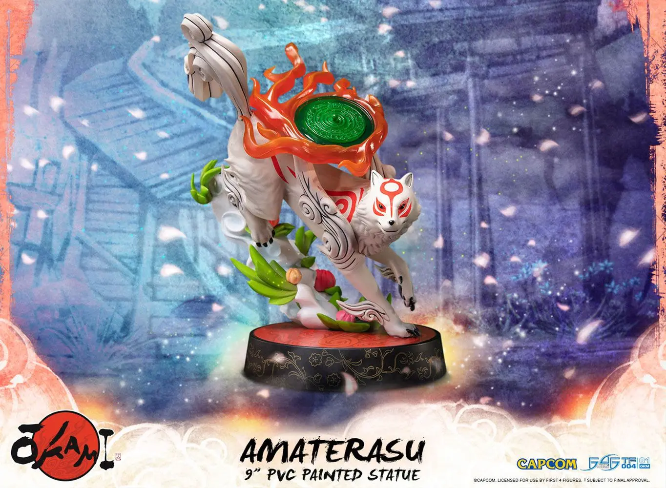 Okami PVC Statue Amaterasu 22 cm product photo
