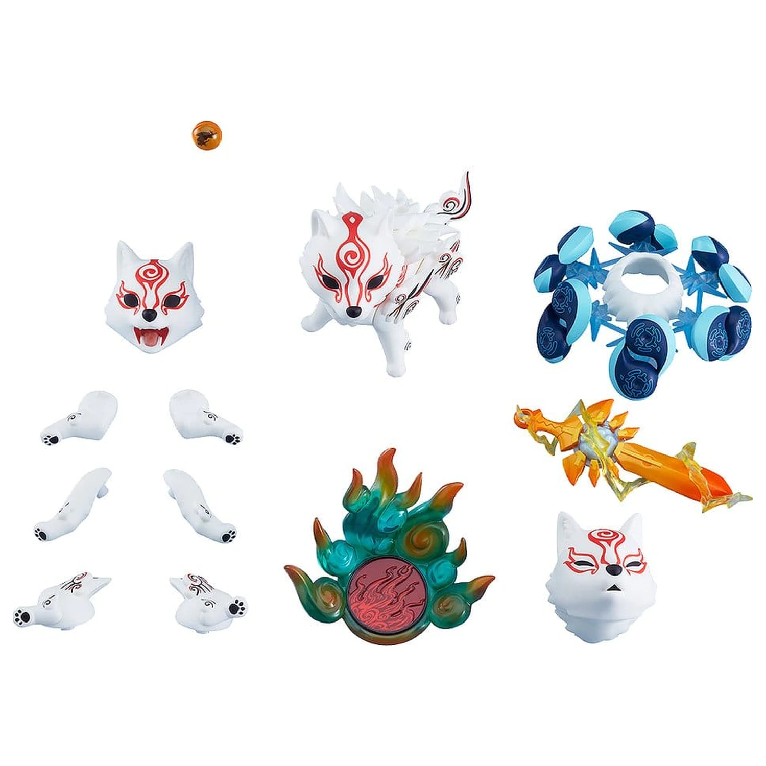 Okami Nendoroid Action Figure Shiranui DX Ver. 10 cm product photo