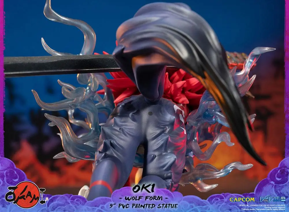 Okami PVC Statue Oki (Wolf Form) 21 cm product photo