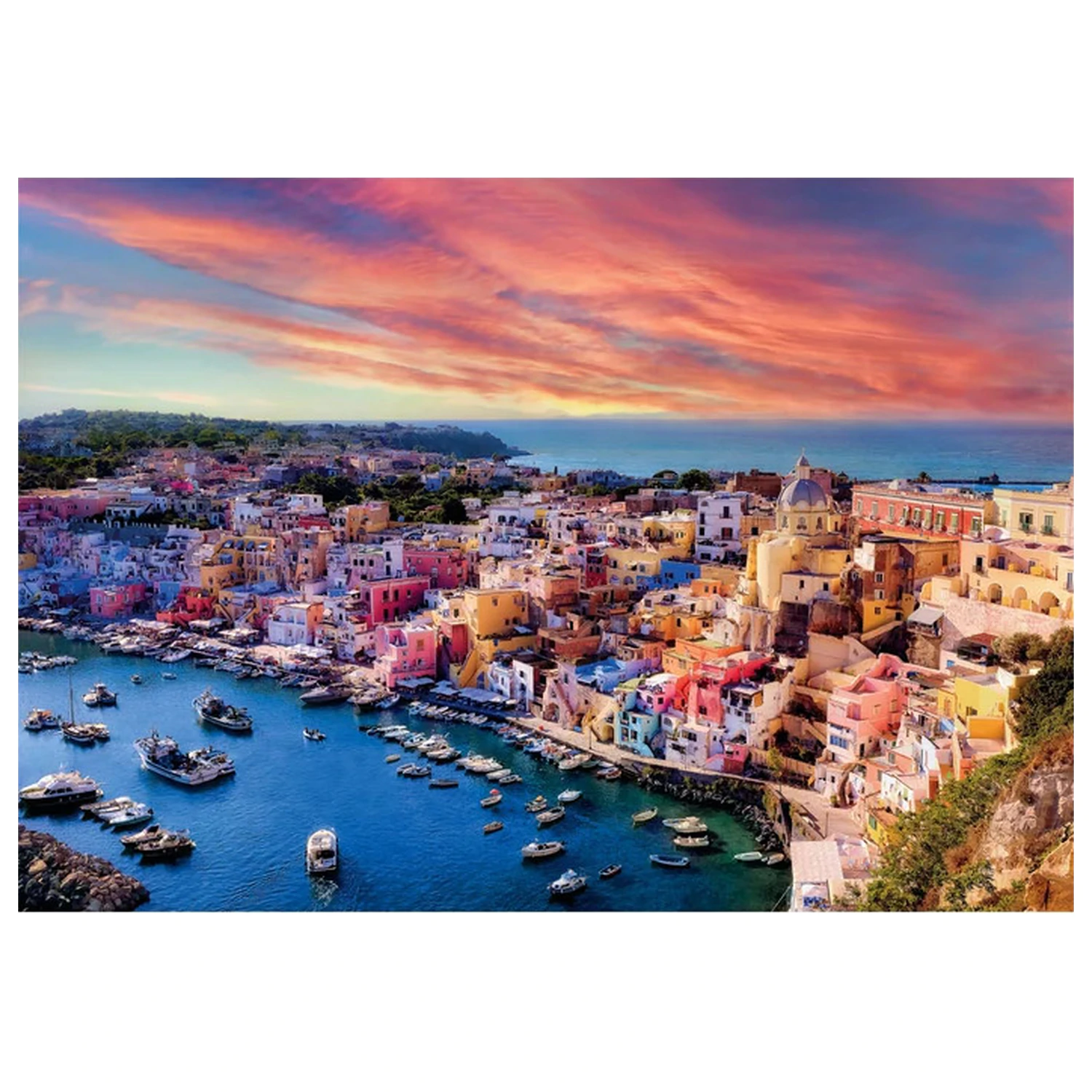 Italy Procida 1500 Piece Jigsaw Puzzle product photo