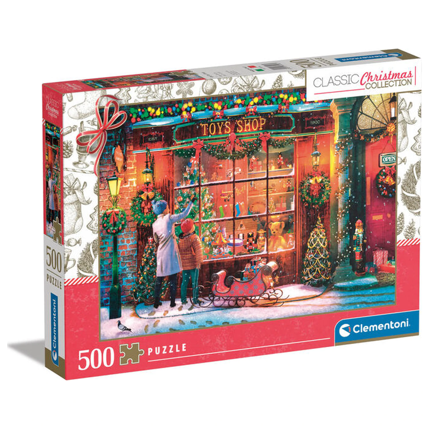 Old Toy Shop puzzle 500pcs product photo