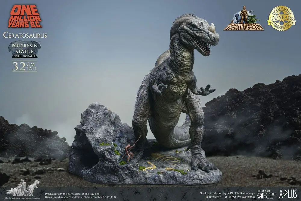 One Million Years B.C. Statue Ceratosaurus 32 cm product photo