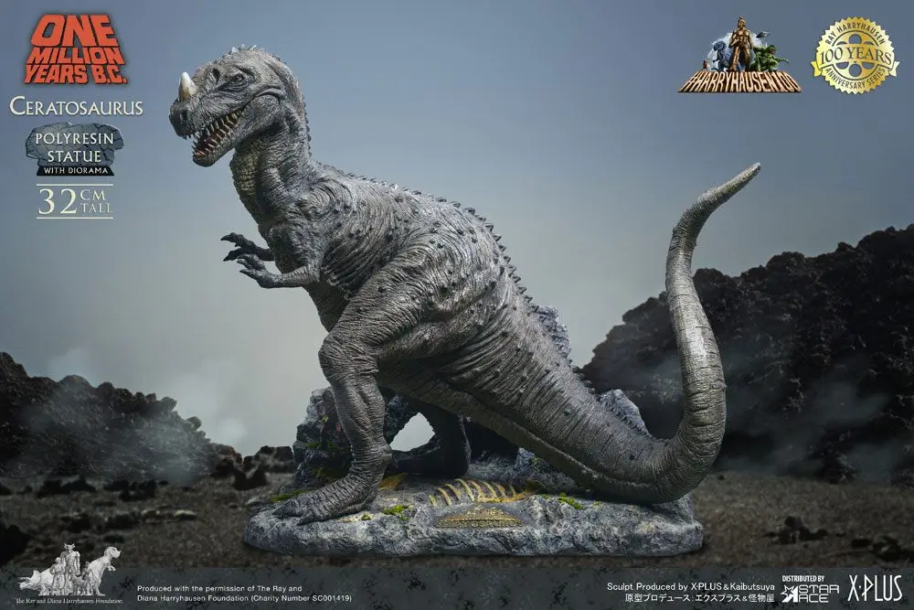 One Million Years B.C. Statue Ceratosaurus 32 cm product photo