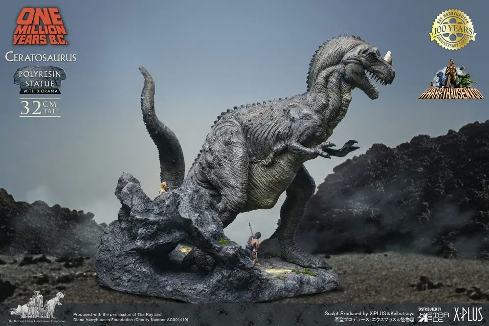 One Million Years B.C. Statue Ceratosaurus 32 cm product photo