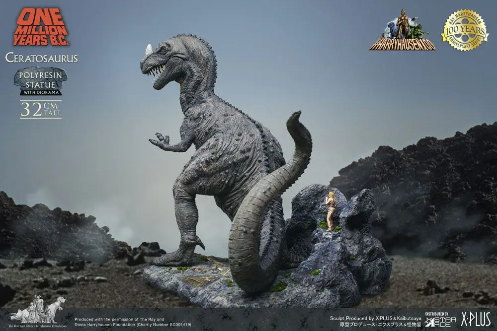 One Million Years B.C. Statue Ceratosaurus 32 cm product photo