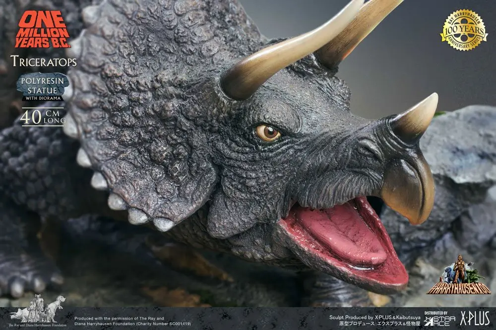 One Million Years B.C. Statue Triceratops 19 cm product photo