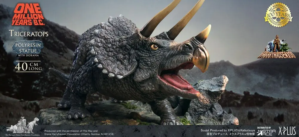 One Million Years B.C. Statue Triceratops 19 cm product photo
