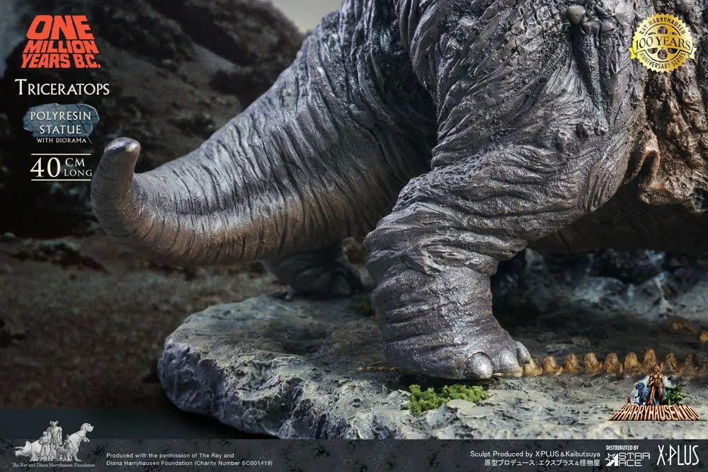 One Million Years B.C. Statue Triceratops 19 cm product photo