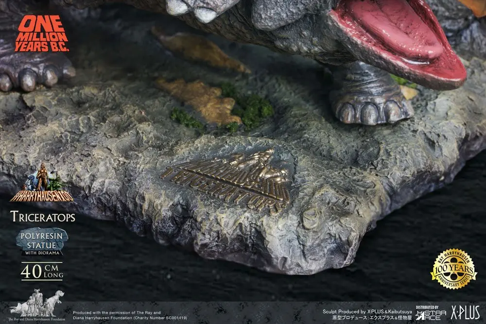 One Million Years B.C. Statue Triceratops 19 cm product photo