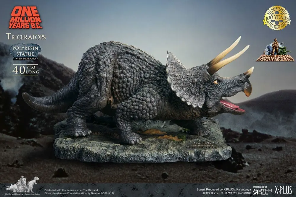 One Million Years B.C. Statue Triceratops 19 cm product photo