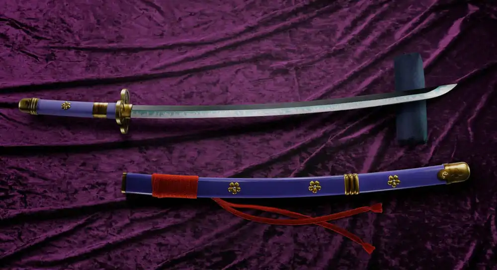 One Piece Proplica Replicas 1/1 Roronoa Zorro Three Sword Style Swords Set 95 cm termékfotó