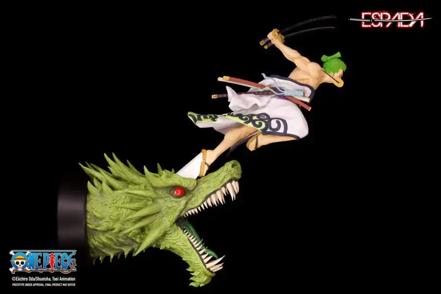 One Piece PVC Statue 1/8 Roronoa Zoro 36 cm product photo