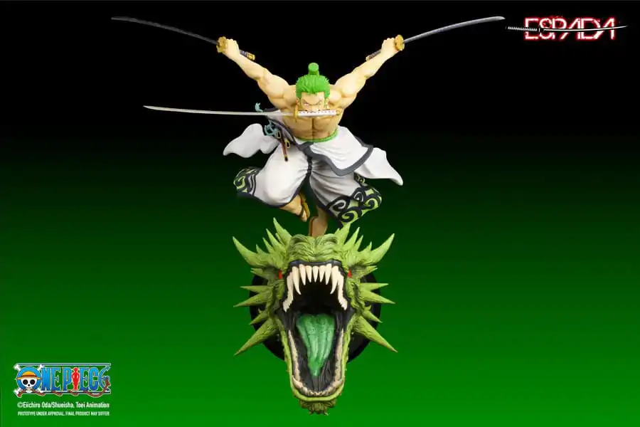 One Piece PVC Statue 1/8 Roronoa Zoro 36 cm product photo