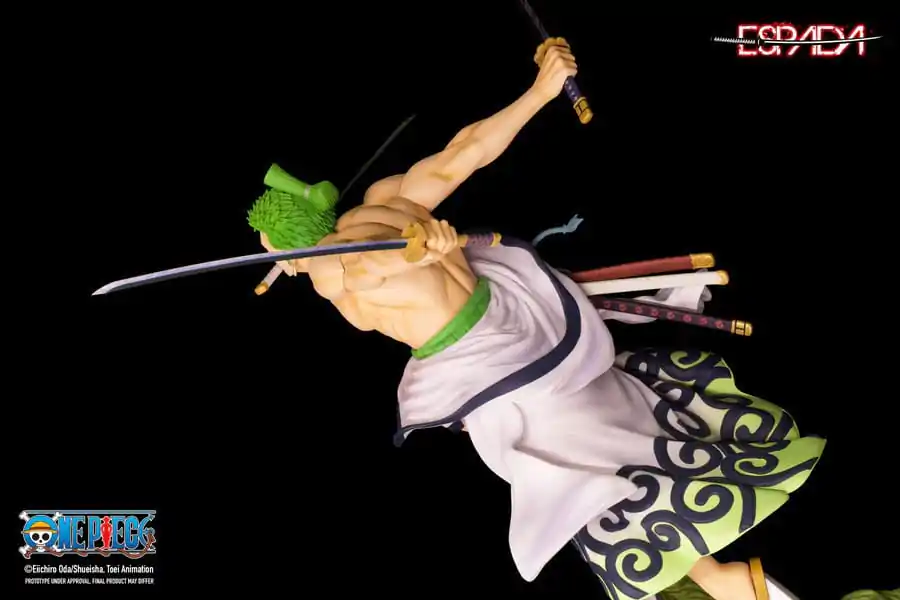 One Piece PVC Statue 1/8 Roronoa Zoro 36 cm product photo