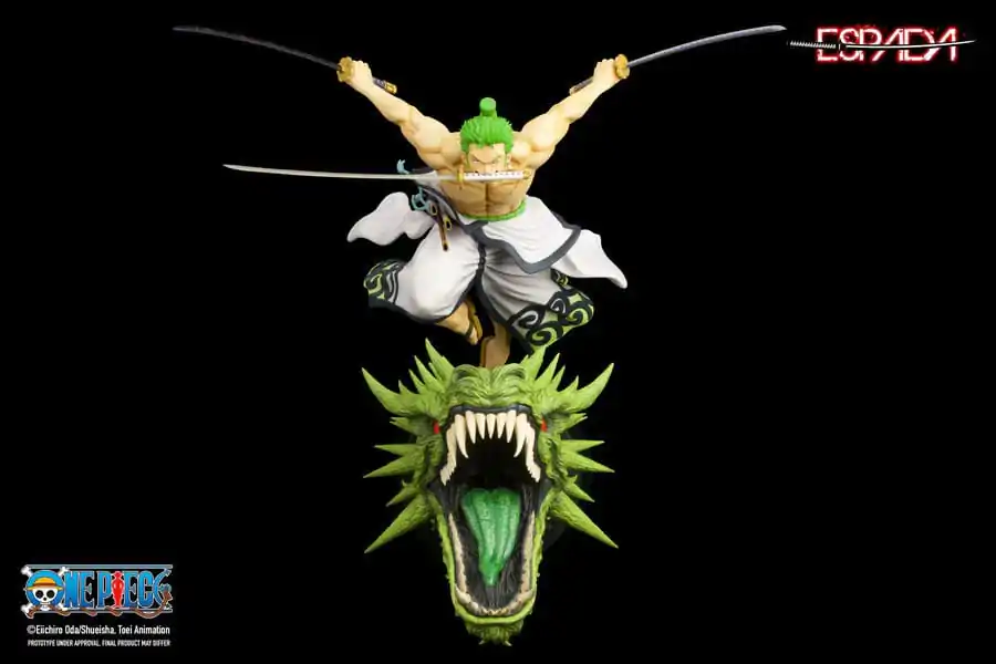 One Piece PVC Statue 1/8 Roronoa Zoro 36 cm product photo
