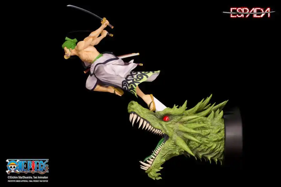 One Piece PVC Statue 1/8 Roronoa Zoro 36 cm product photo