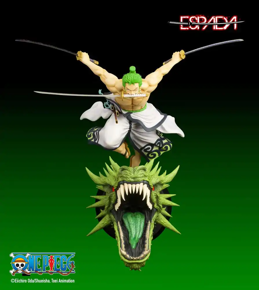 One Piece PVC Statue 1/8 Roronoa Zoro 36 cm product photo