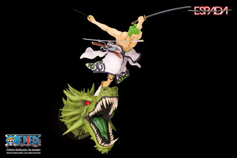 One Piece PVC Statue 1/8 Roronoa Zoro 36 cm product photo