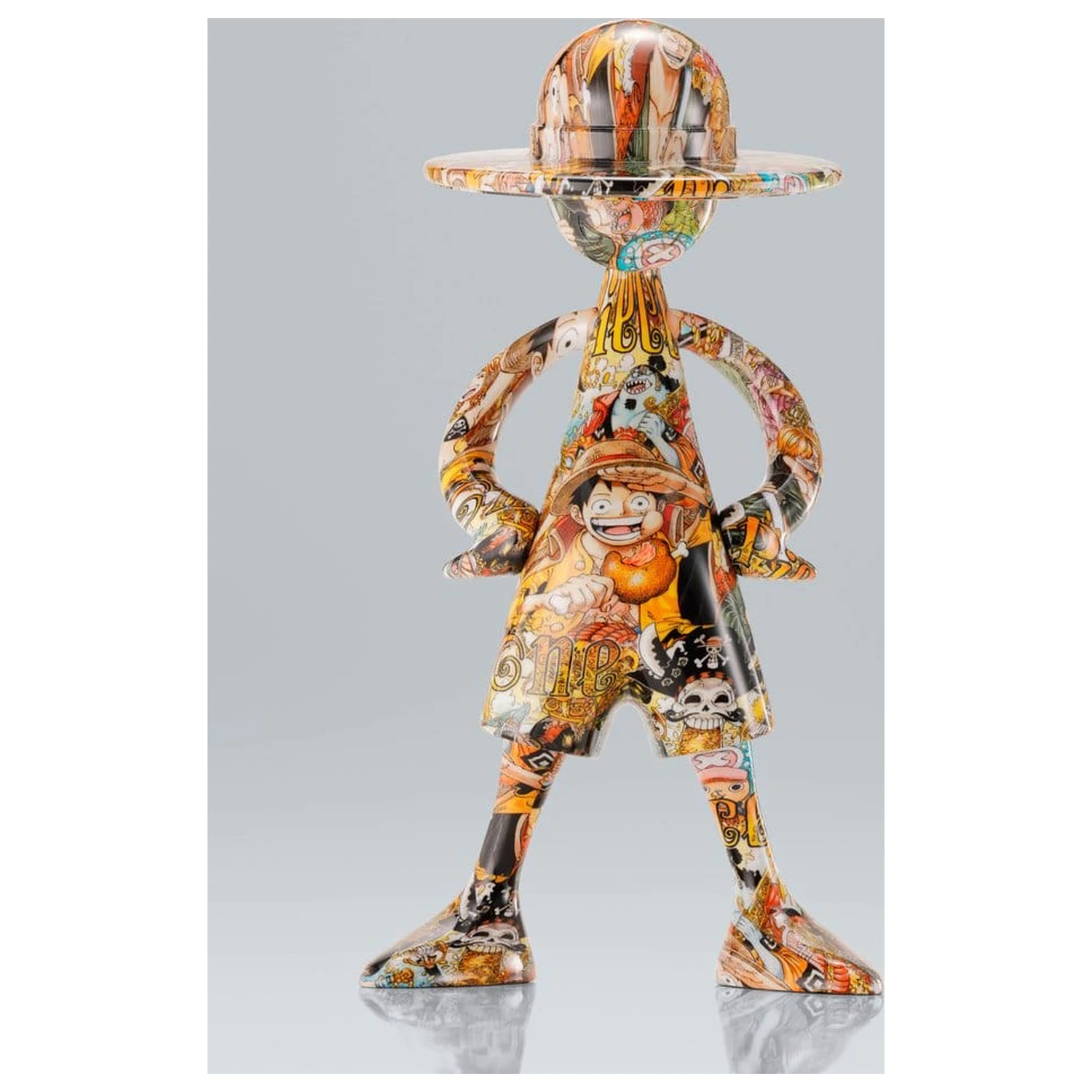 One Piece 1000 Logs Anniversary Luffy's ArtCanvas Figure 1/8 Luffy 22 cm product photo