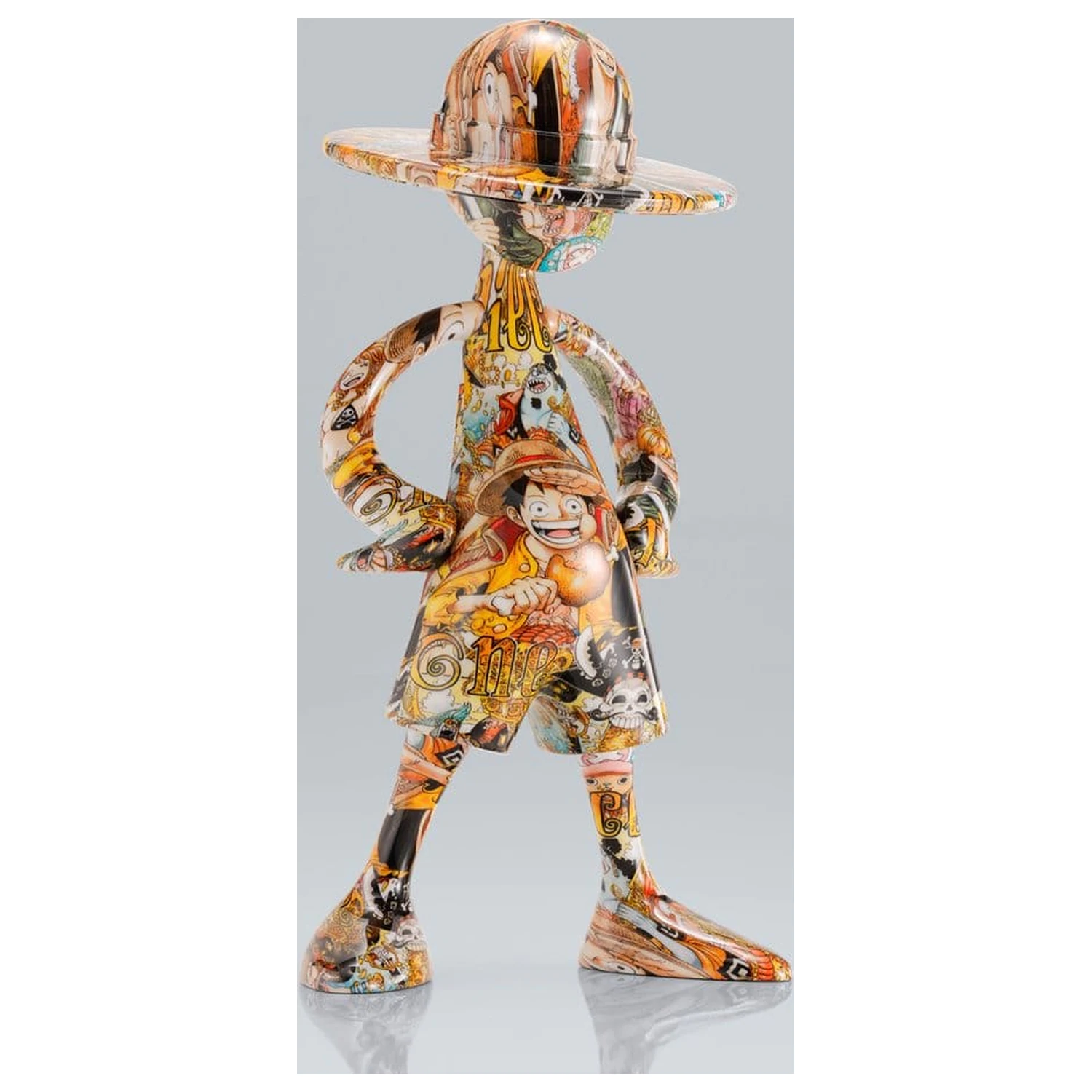 One Piece 1000 Logs Anniversary Luffy's ArtCanvas Figure 1/8 Luffy 22 cm product photo