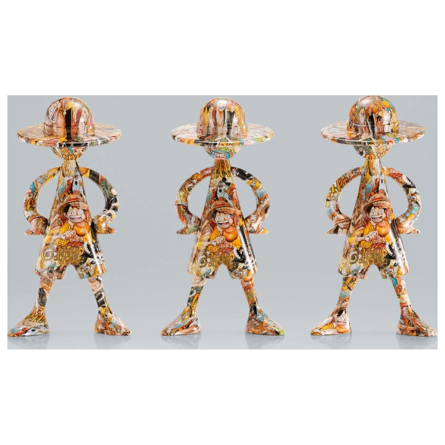 One Piece 1000 Logs Anniversary Luffy's ArtCanvas Figure 1/8 Luffy 22 cm product photo