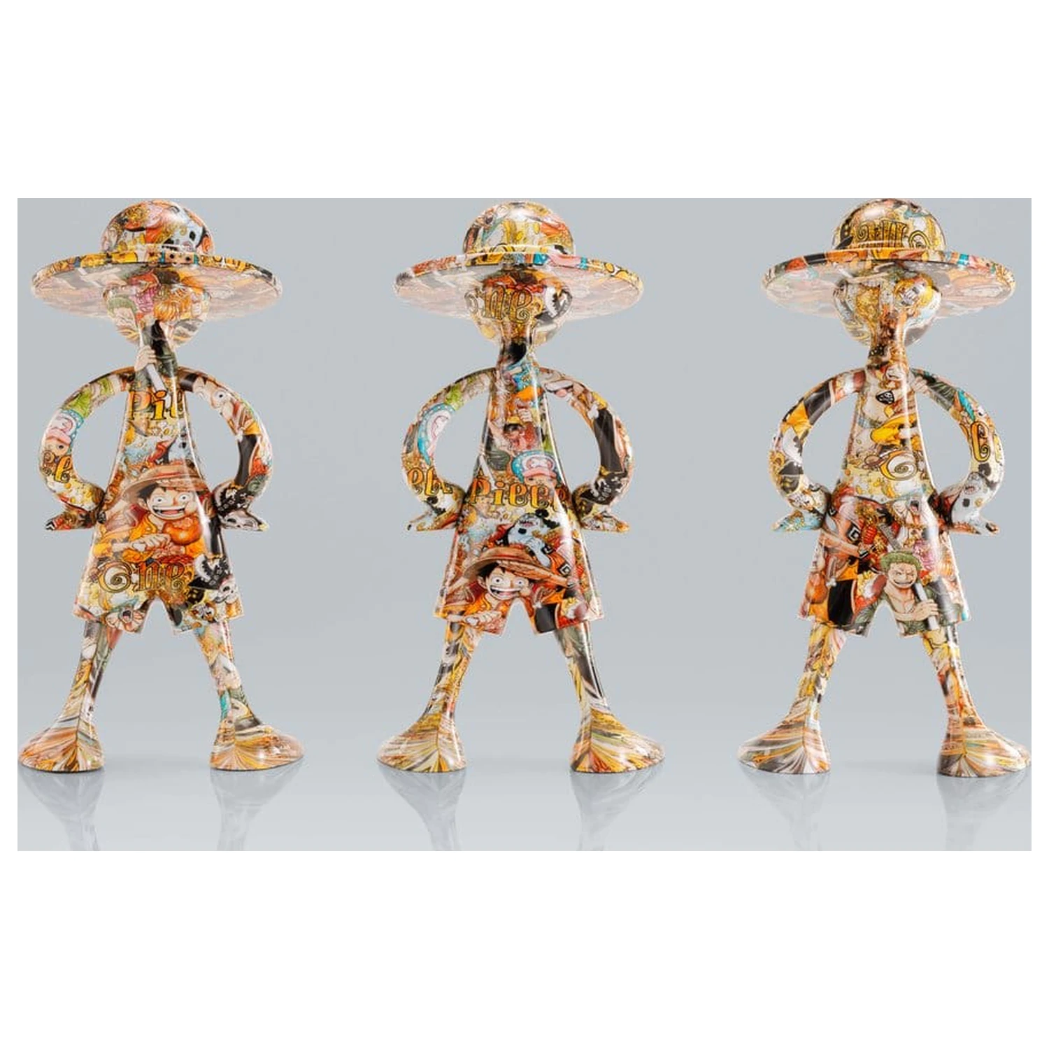 One Piece 1000 Logs Anniversary Luffy's ArtCanvas Figure 1/8 Luffy 22 cm product photo