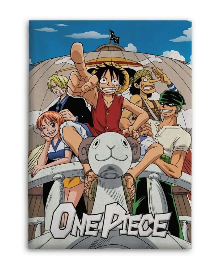 ONE PIECE Flanel Blanket 110x150cm Straw Hat Crew termékfotó