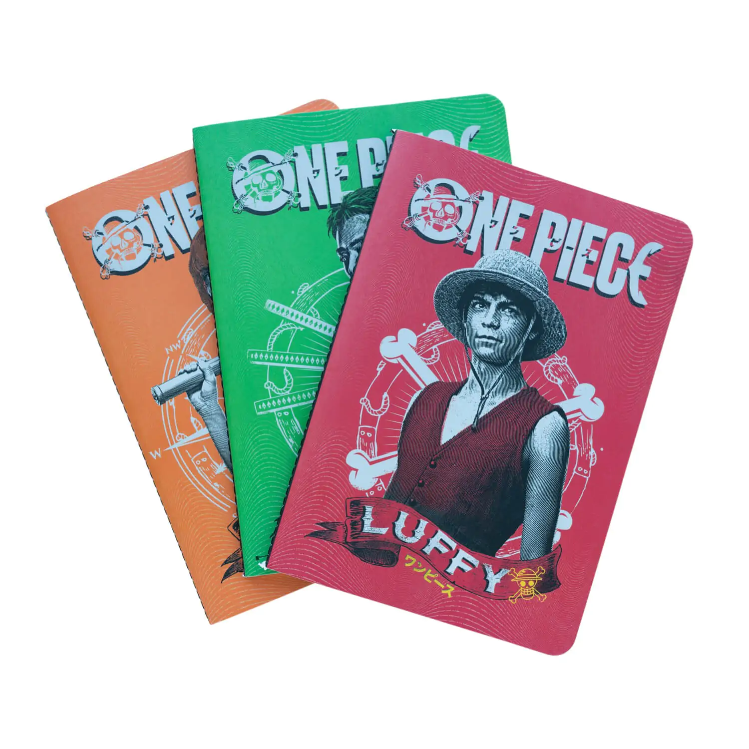 One Piece 3 piece notebook package product photo