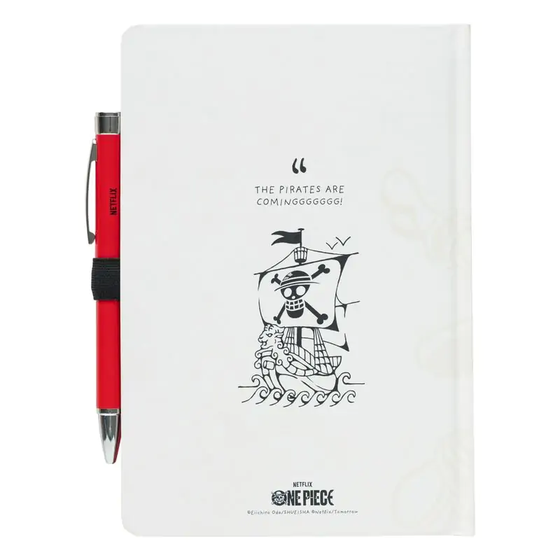 One Piece A5 premium notebook + projector pen termékfotó