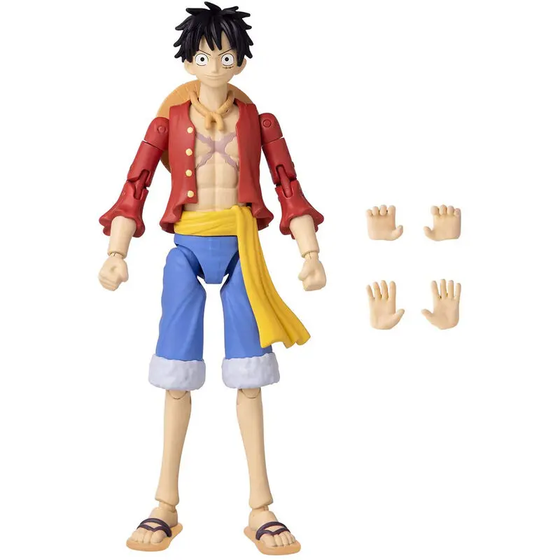 One Piece Anime Heroes Monkey D Luffy figure 16cm product photo