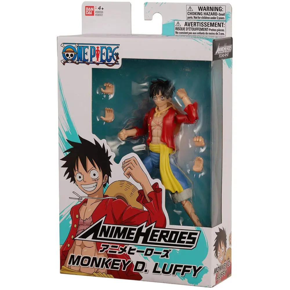 One Piece Anime Heroes Monkey D Luffy figure 16cm product photo