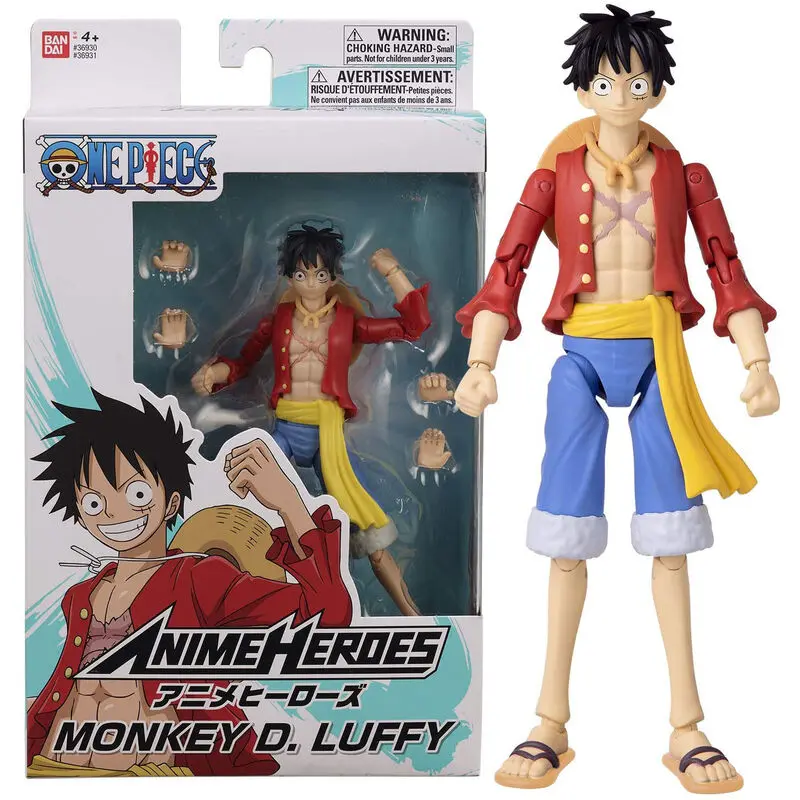 One Piece Anime Heroes Monkey D Luffy figure 16cm product photo