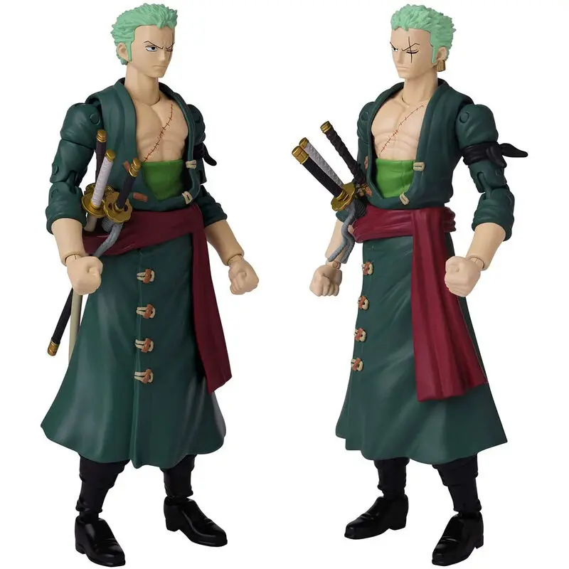 One Piece Anime Heroes Monkey Roronoa Zoro figure 17cm product photo