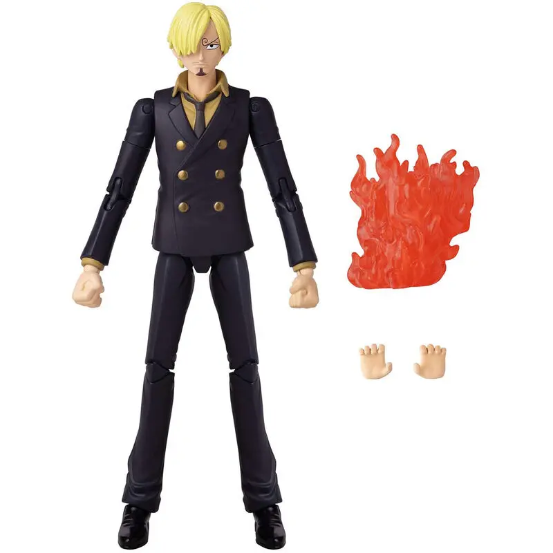 One Piece Anime Heroes Monkey Sanji figure 16cm product photo