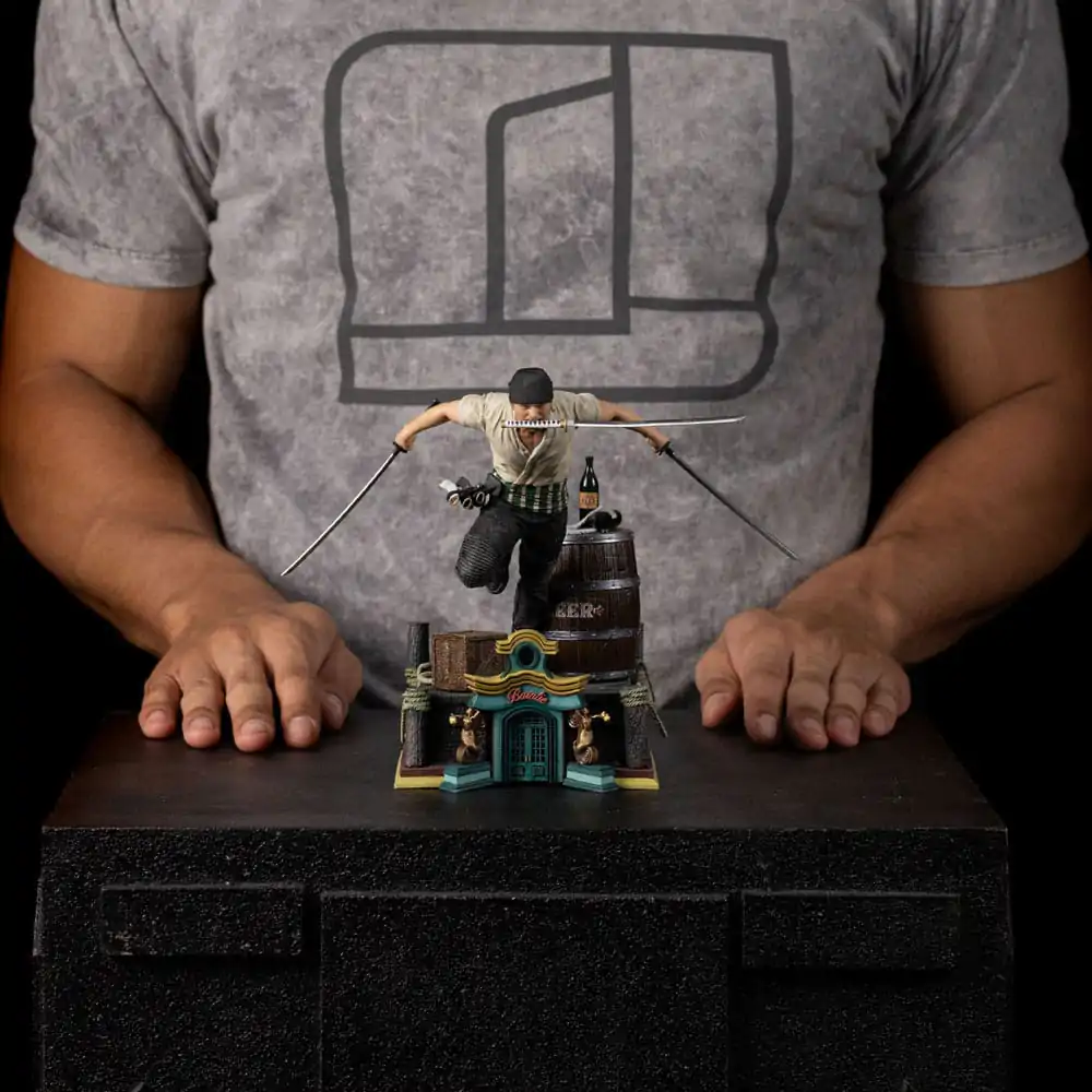 One Piece Art Scale Statue 1/10 Zoro 19 cm product photo