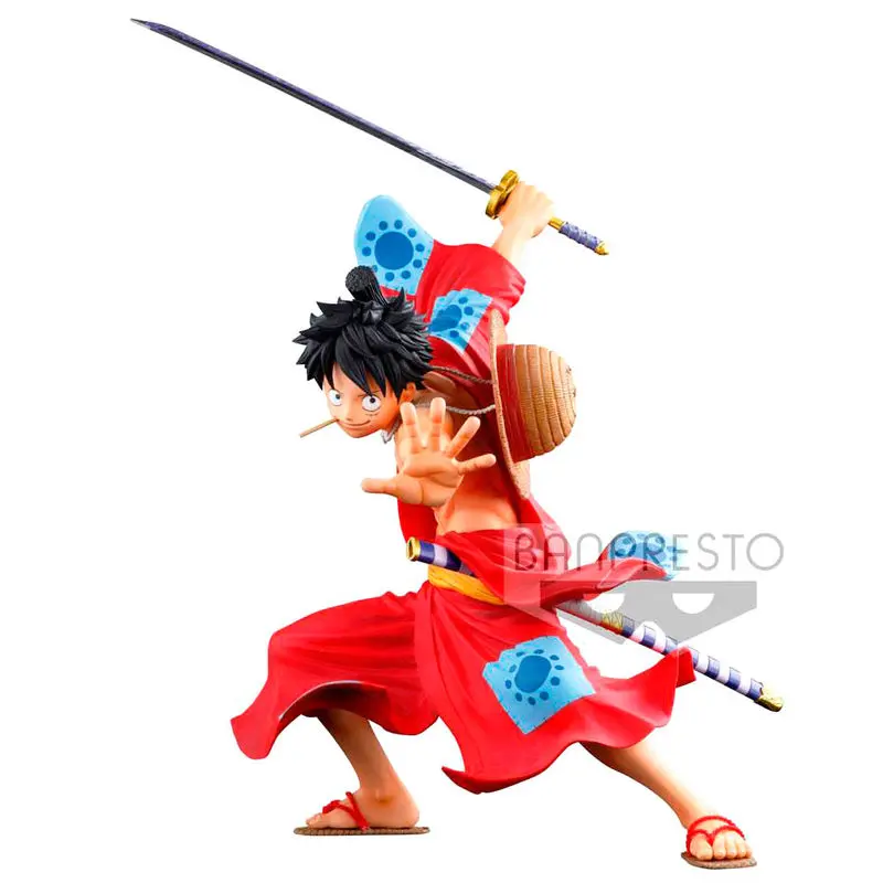 One Piece Banpresto World Figure Colosseum 3 Super Master Stars Monkey D. Luffy figure A 19cm product photo